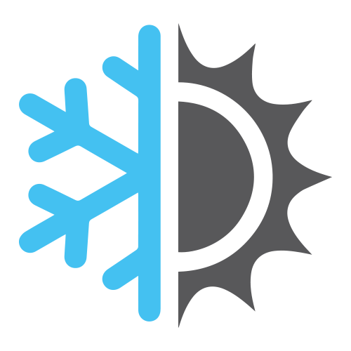 Cooling and heating icon
